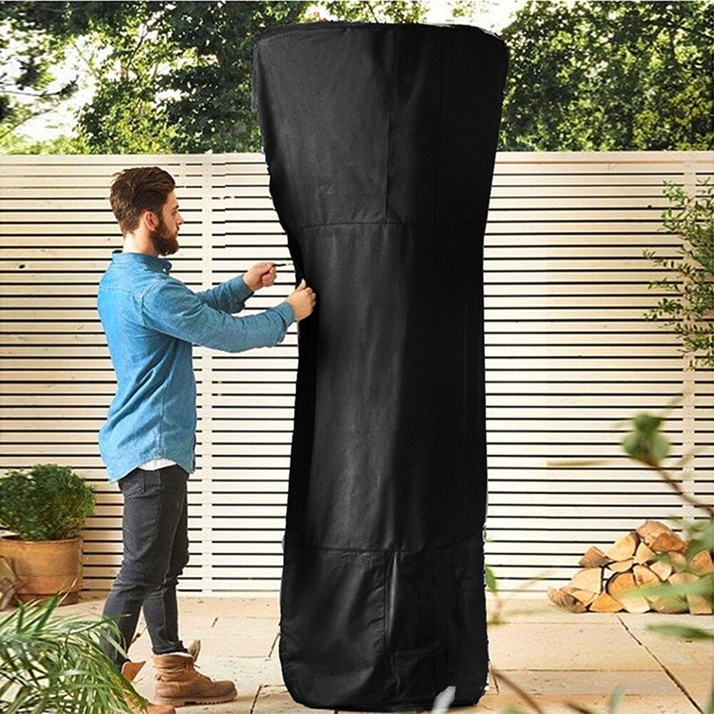 Outdoor Terrace Home Anti Dust Waterproof Durable Garden Multi Function Patio Heater Cover Porch Canopy Protective UV Protector