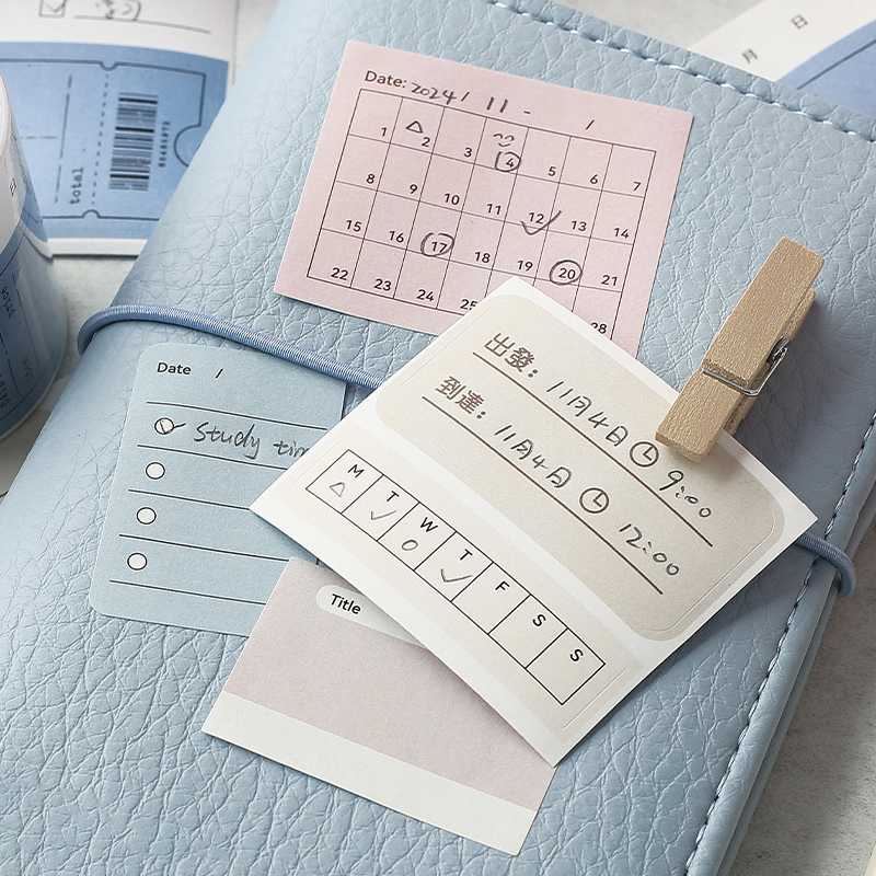 3M Dialog Label Washi Tapes Decoration Scrapbooking DIY Collage Album Diary Weekly Schedule Stickers Masking Tape Stationery