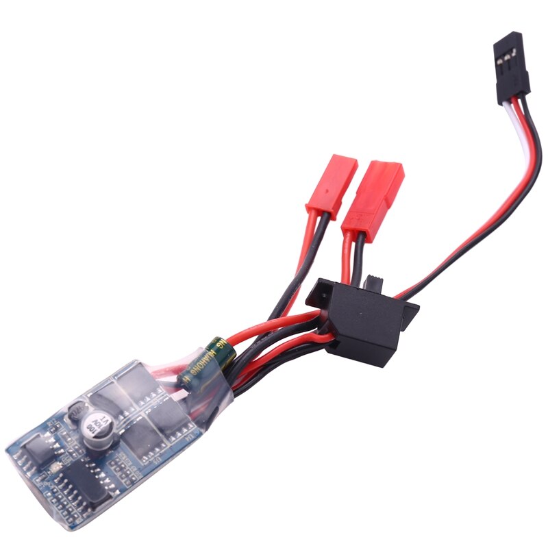 Rc ESC 10a Brushed Motor Speed Controller for 1/16 18 Rc Car Boat Tank