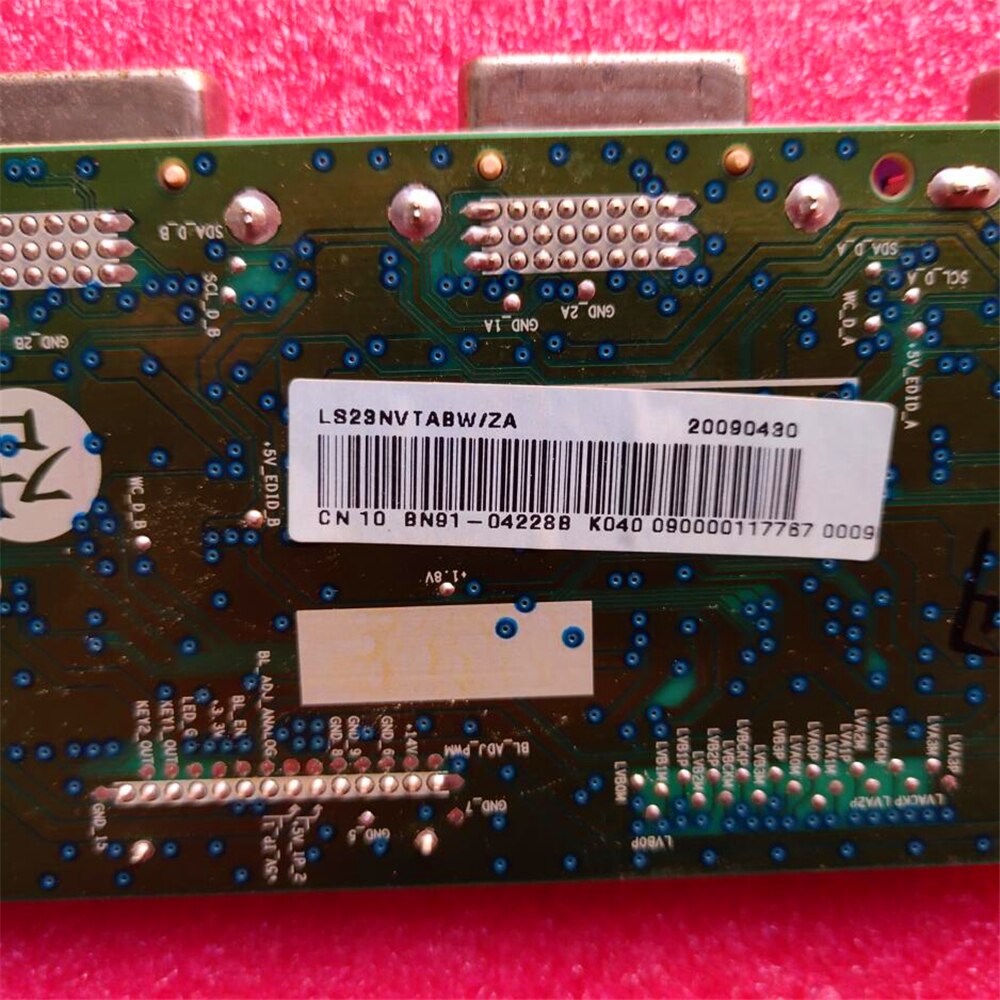 Buena prueba woking para la placa base de Samsung F2380 NV23WS Placa de accionamiento BN41-01234A placa base del monitor LS23NVTABW/ZA BN91-04228B