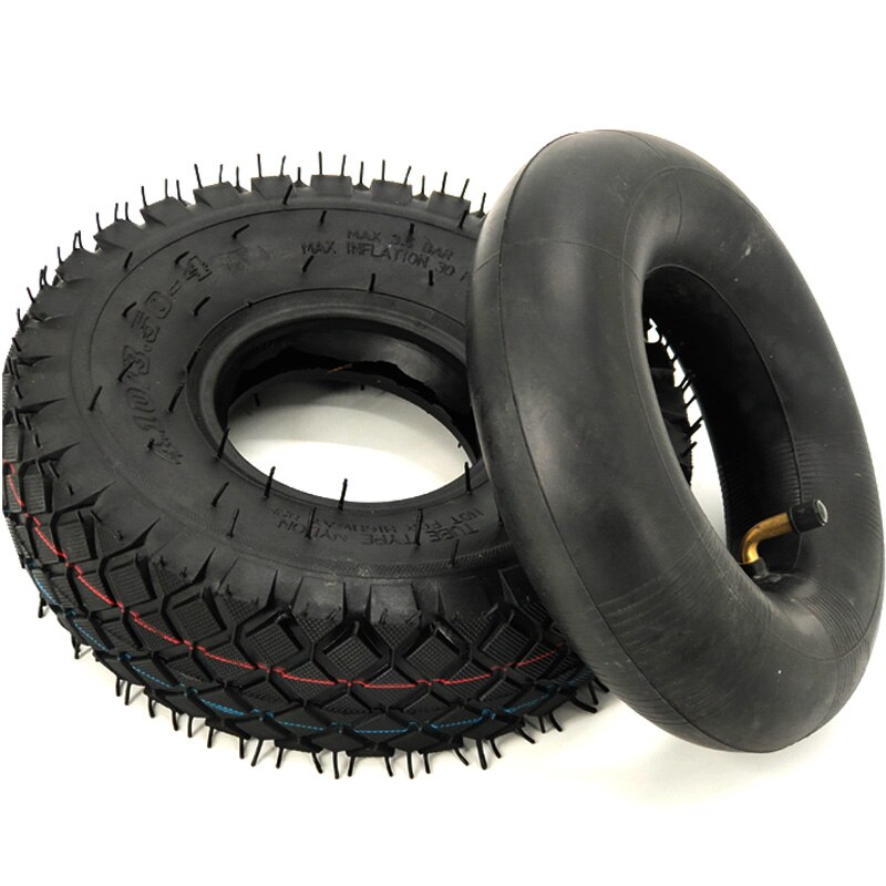 4.10/3.50-4 Inch Pneumatic Tire Inner Tube and 0uter Tube Tire For Electric Scooter: inner and outer tire