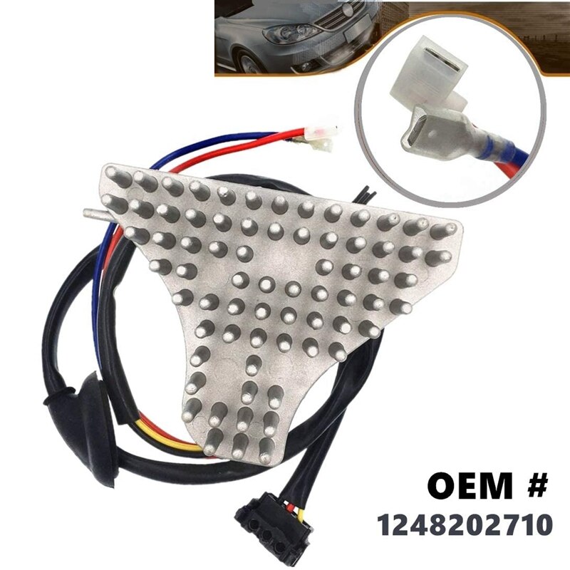 1248202710 Car Heater Fan Blower Motor Regulator Resistor For MERCEDES W124 S124 C124 2.0-6.0L TD 1984-1998