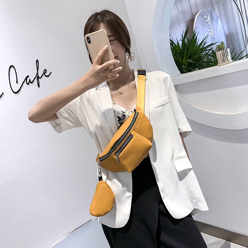 Kleine und Große Kühlen Brust Tasche mädchens Umhängetasche Straße Einzel-Schulter Tasche Harajuku Weichen Schwester Läuft Tasche