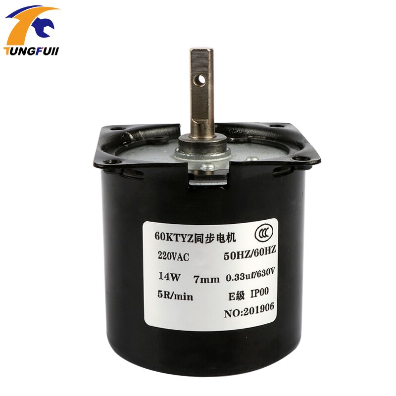 60KTYZ AC dauerhaft Magnet Synchron Motor- 220V Getriebe Motor- Miniatur niedrig Geschwindigkeit Große Drehmoment Kleine Motor-