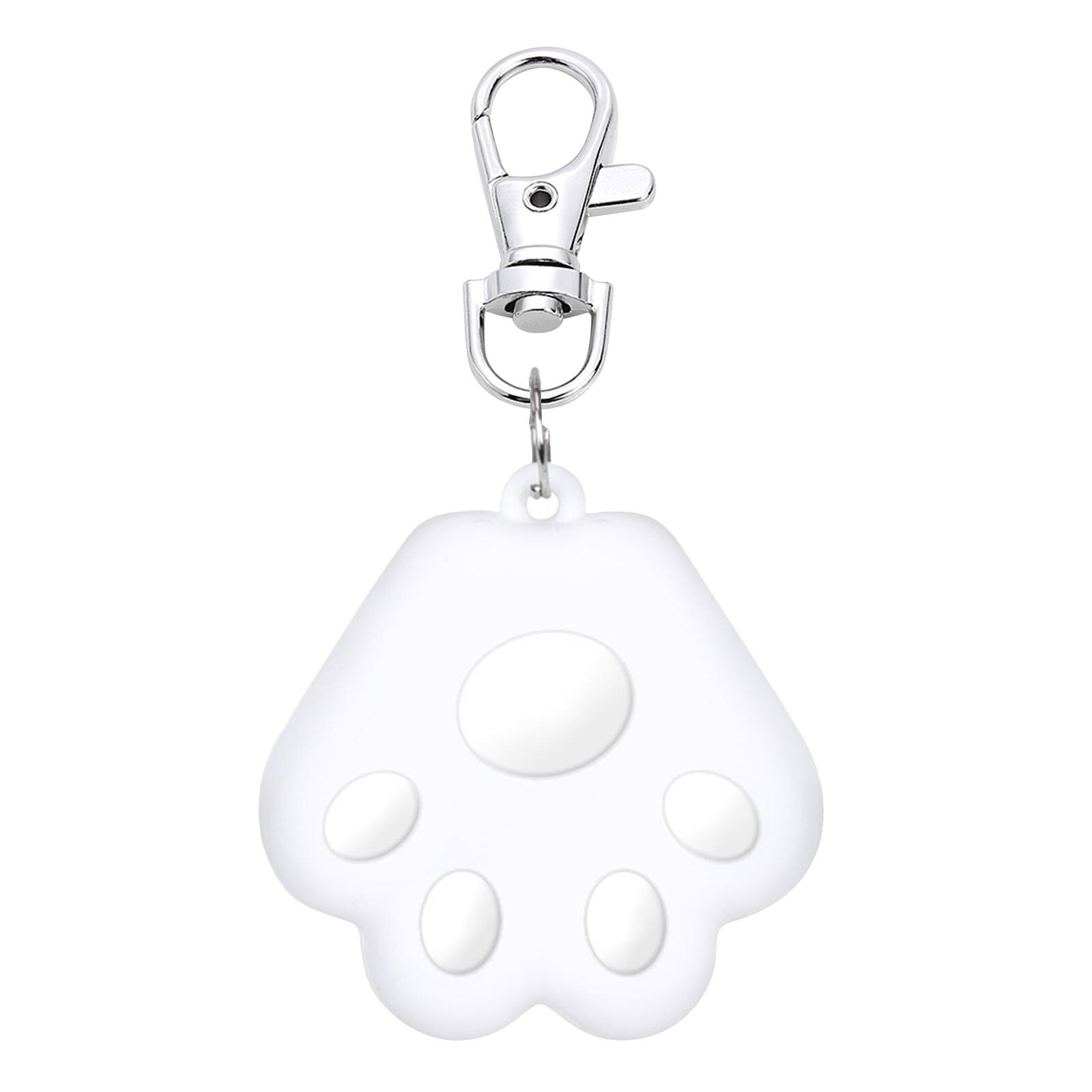 Pet GPS Locator Cat Dog Mini Tracking Loss Prevention Waterproof Device Tool Child Bag Wallet Key Finder Locator: White 