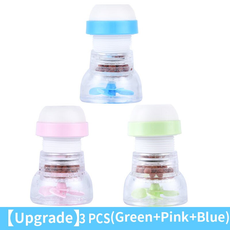 360 Rotate Anti Splash Faucet Filter Water Saving Kitchen Sink Faucet Sprayer Flexible Rotatable Kitchen Tap Nozzle Torneiras: P