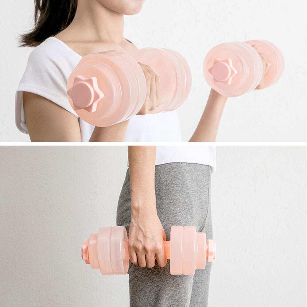Waterinjectie 1kg halters verstelbare halters draagbare gewichten voor vrouwen meisjes kinderen thuis fitnessapparatuur