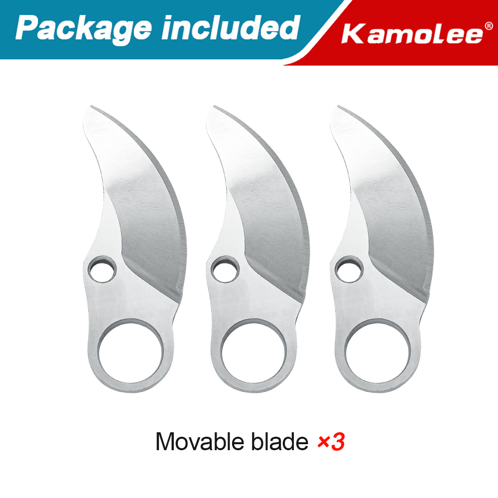 Kamolee Sk5 40Mm Elektrisch Schaaraccessoire Mes Hoge Sterkte Hoge Hardheid Snoeitakken Tuingereedschap: Kastanjebruin