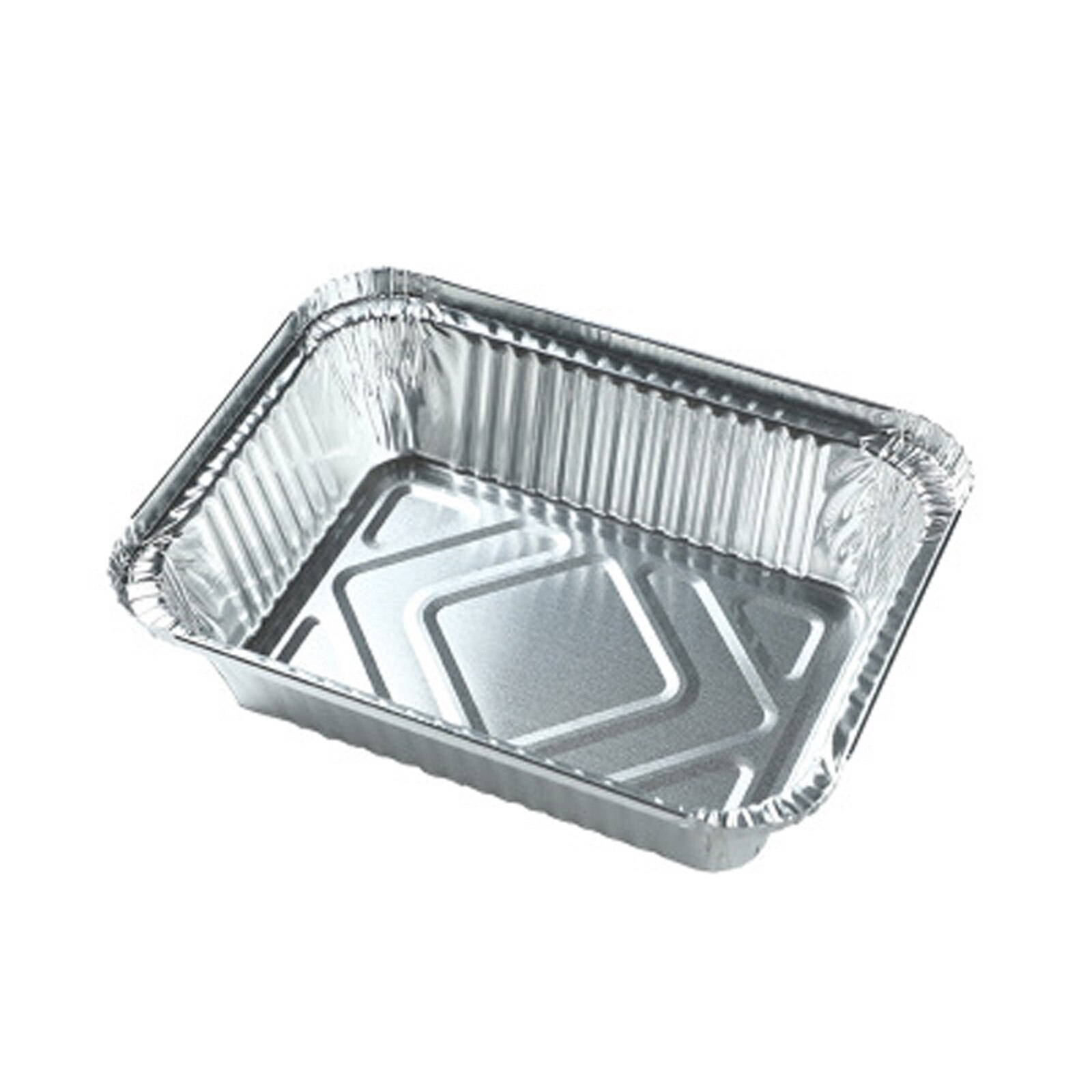 20Pc Wegwerp Aluminiumfolie Voor Barbecue Aluminiumfolie Pannen Aluminiumfolie Bakken Pan Praktisch Lade Voedsel Take-Out container C19