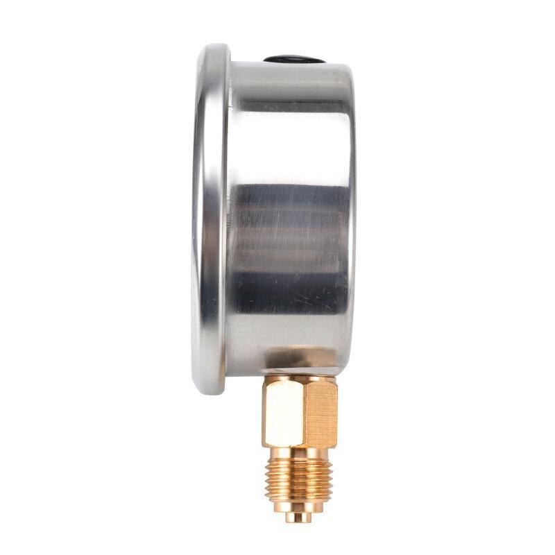 Compound Pressure Vacuum Gauge Glycerine Filled 68mm -1-1bar-30-15inhg/psi 1/4 BSP Bottom