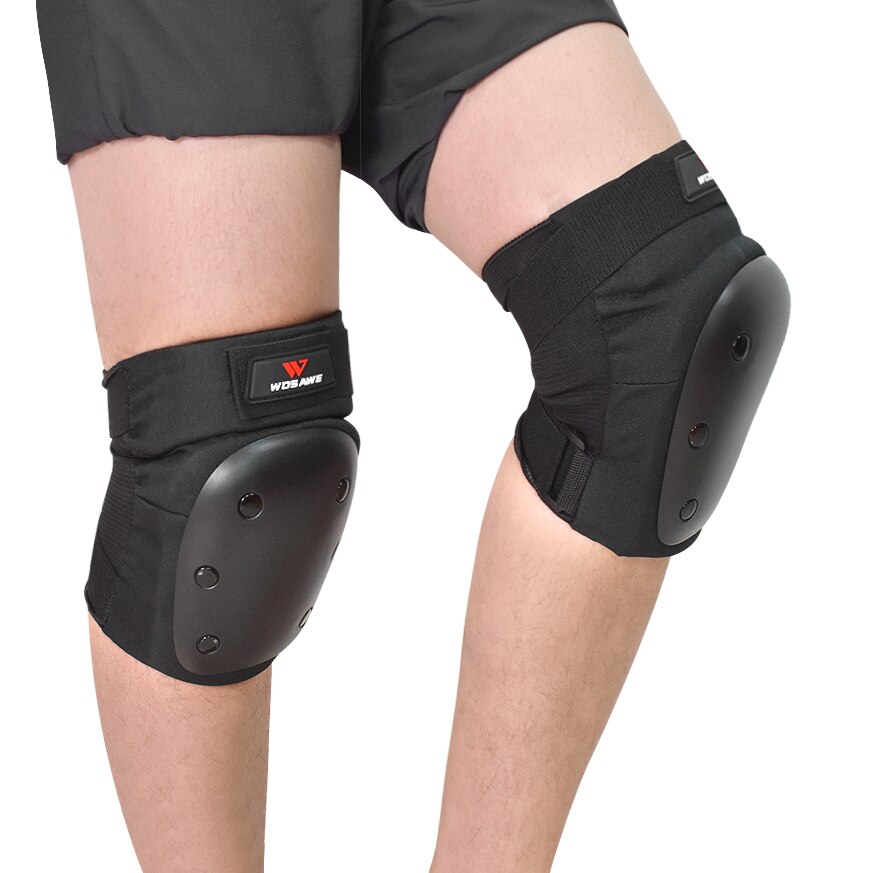 WOSAWE Motorcycle Knee Protector Guard Elbow Pads Snowboard Body protecter Off-Road Protective Plate Gear Elbow Knee Support set: ML307-HX