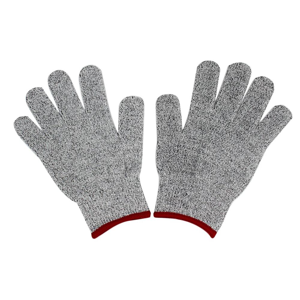 Een Paar Snijden Anti Cut Handschoenen Duurzaam Gebruik Werken Veiligheid Handschoenen Cut-Bestendig Anti Schuring Niveau 5 Keuken: XL