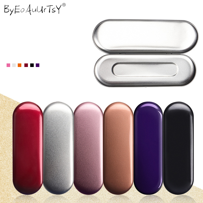 Scatola portaoggetti portatile per pinzette per ciglia Custodia per pinzette per ciglia Custodia per trucco Borsa per bellezza Spazzole protettive Matita eyeliner Custodia per organizer