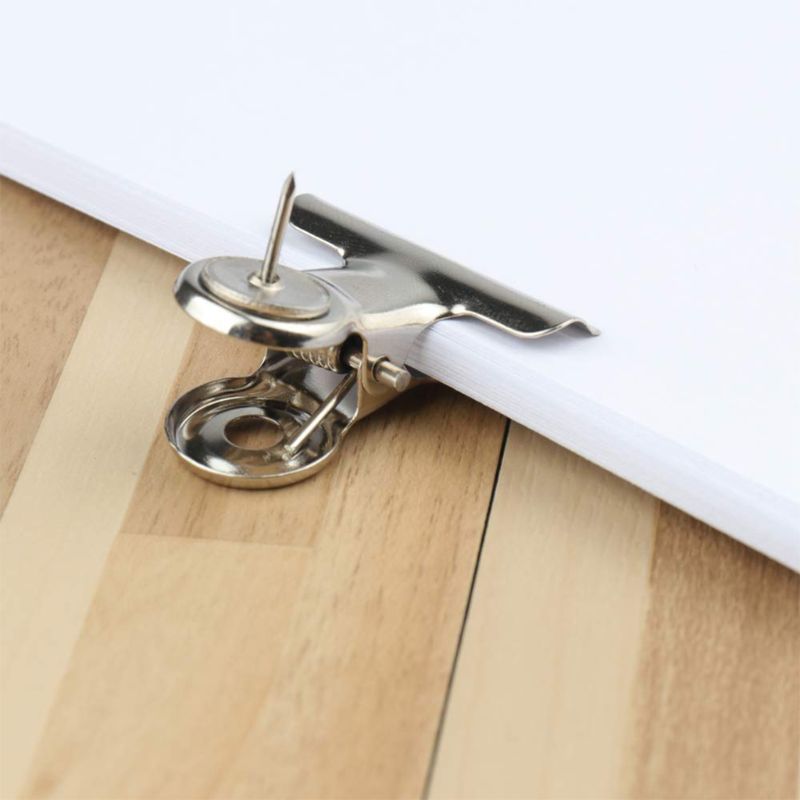 20Pcs Push Pins Clips Tacks Clips Thumb Clips Wall Clips with Pins for Cork Boards Cubicle Walls Using Art Projects Photos Notes