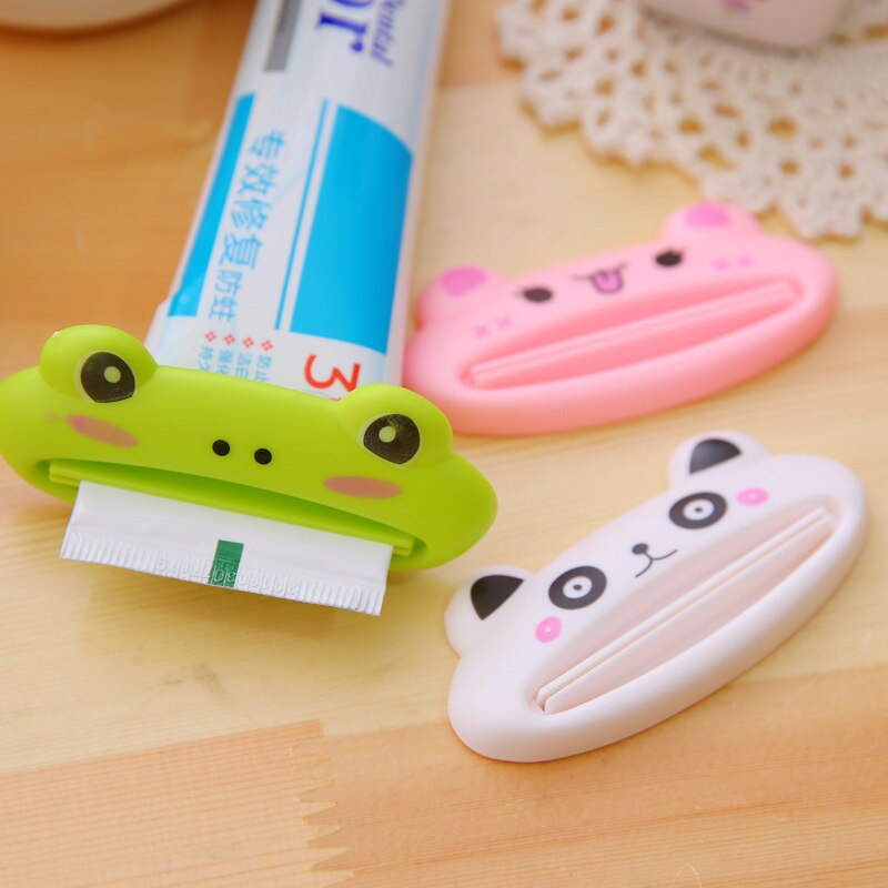 8/5/3/2/1Pcs Bathroom Toothpaste Dispenser Facial Cleanser Squeezer Clip Toothpaste Tube Squeezer Cute Squeeze Toothpaste Device