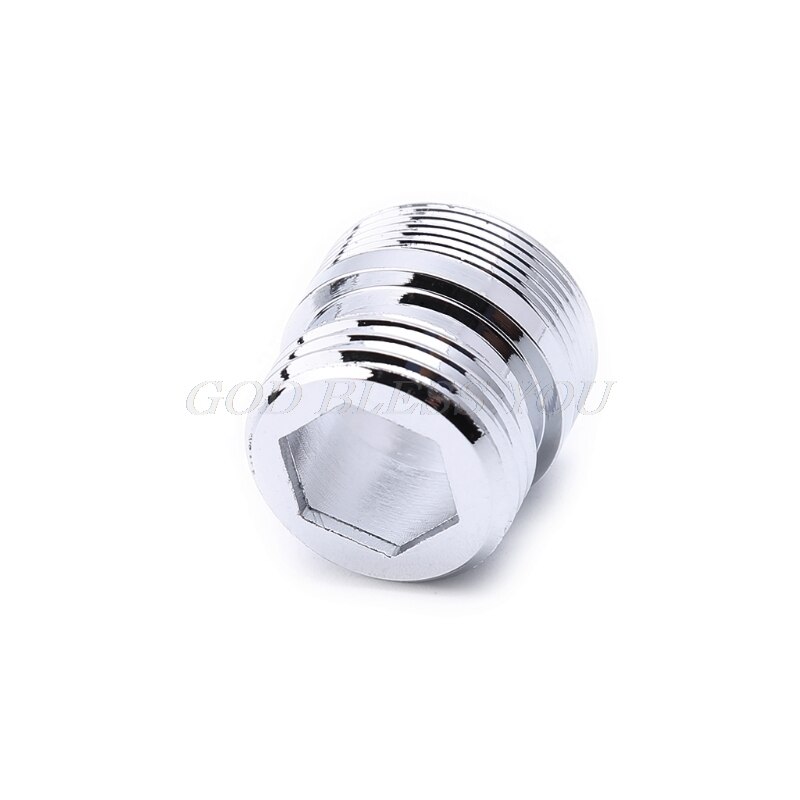 Solid Metal Adaptor Outside Thread Water Saving Kitchen Faucet Tap Aerator Connector Kitchen Faucet Adapter Water Purifier