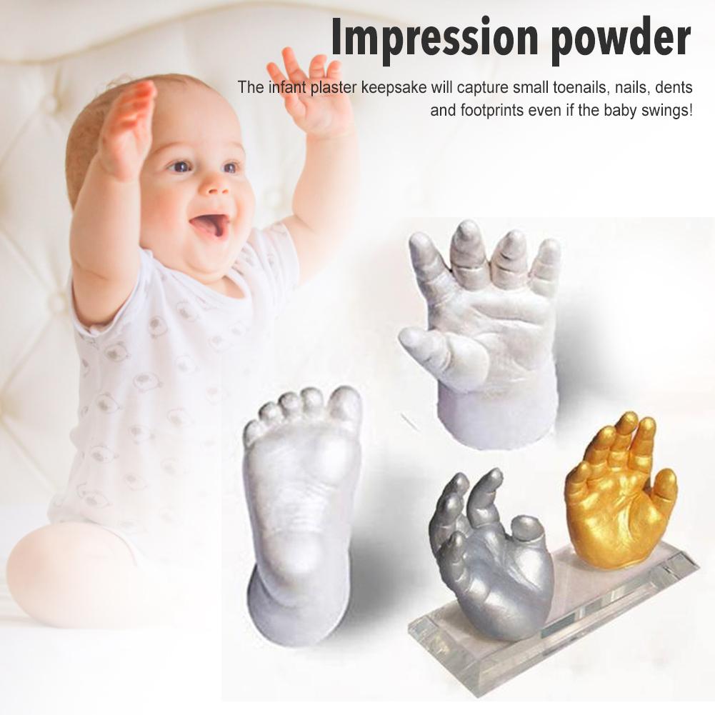 Baby Handafdruk Footprint Kit 3D Gips Casting Aandenken Neonati Huella Bebe Baby Souvenirs Baby