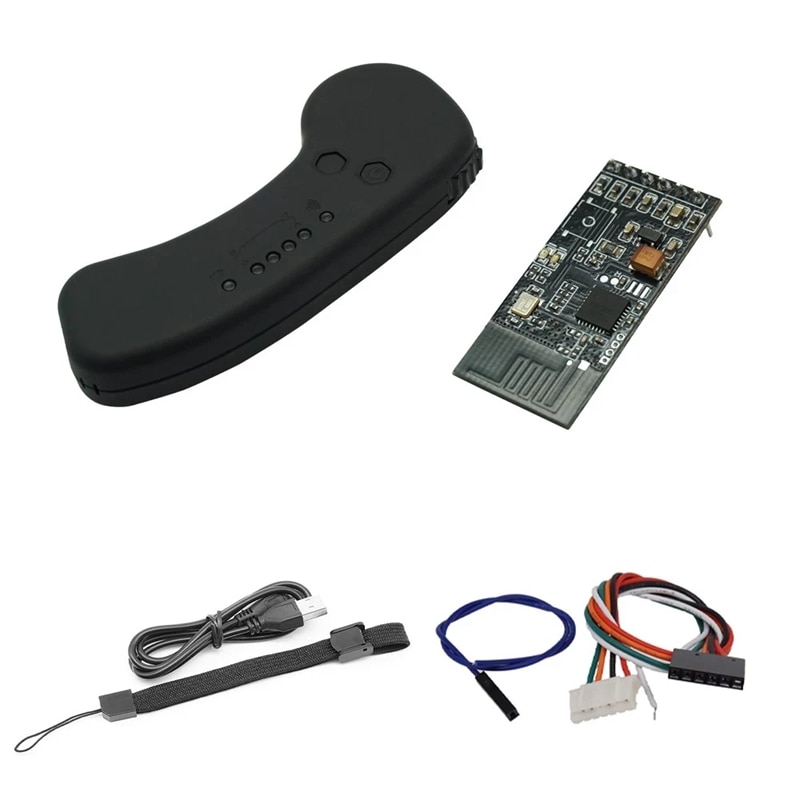 Vx1 2.4Ghz Remote Control Transmitter With Receiver For Electric Skateboard Single V4 Rc Car Boat E-Bike Robot(For Single V4): Default Title