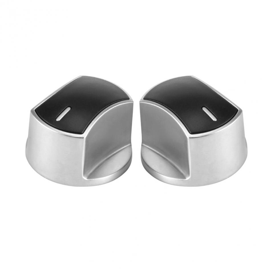 2pcs Universal Gas Stove Cooker Part Panelas Wok Control Knobs Replacement Metal Switch For Gas Stove Kitchen Cooking Accessory