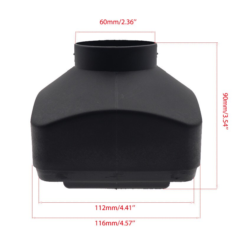 Air Diesel Parking Heater Air Outlet Vent Cover Outlet hood For Eberspacher D2 D4 Chinese Brand Heater 2kw 5kw: D2-2KW 1 hole