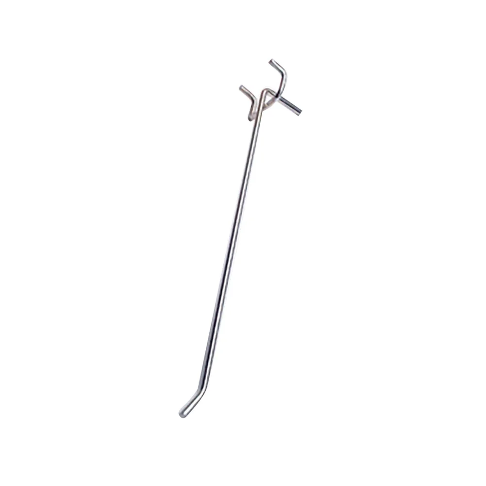 Accesorios para estanterías para el hogar, montaje en pared, herramienta colgante fácil de instalar, ganchos para tablero perforado para taller de garaje, 20 piezas