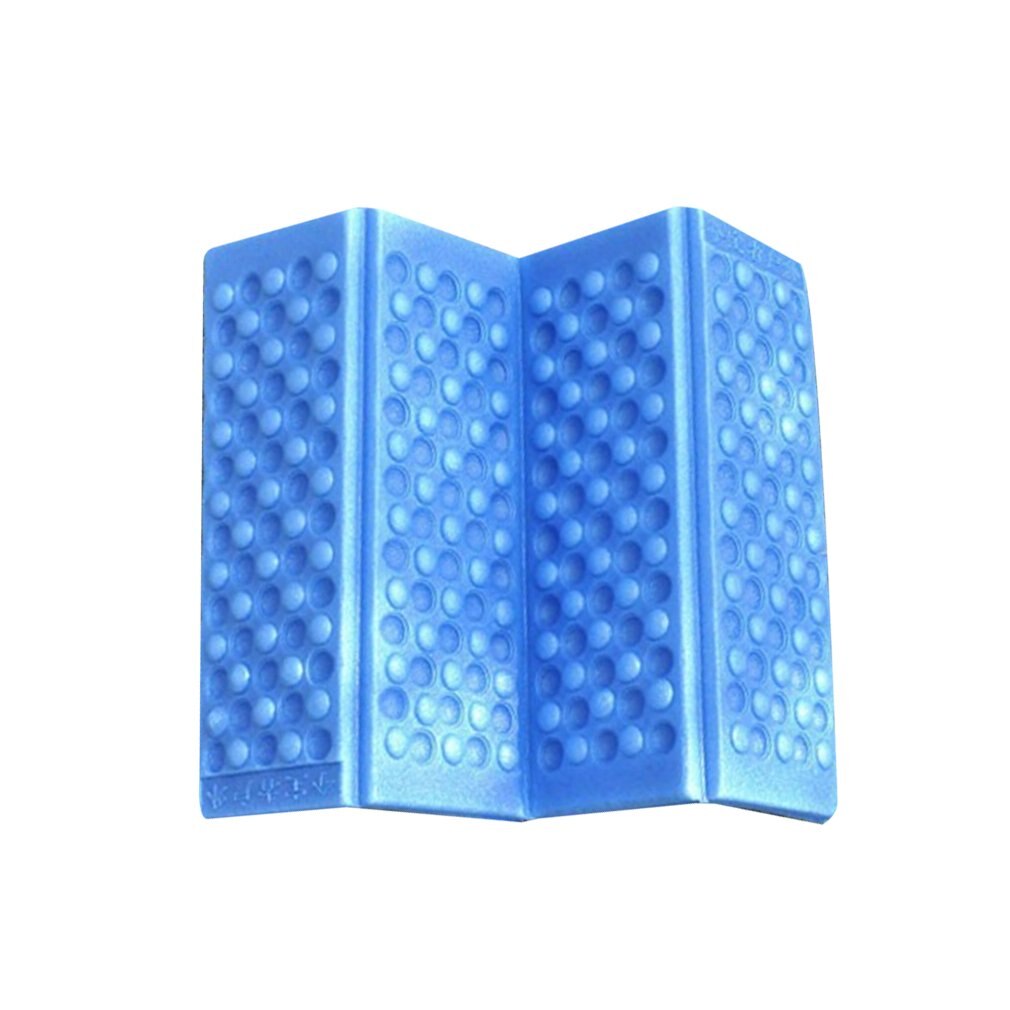 Adiabatic And Subtle Independent Bubble Structure Picnic Moisture Pad Thick Foam Moisture-proof Small Cushions Cool Floor Mat: blue