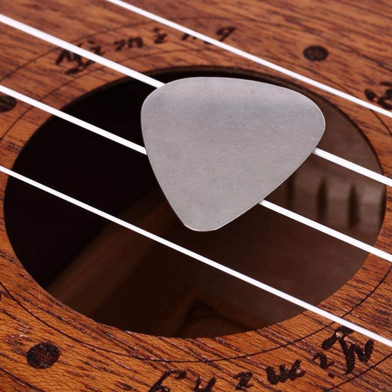 Alnicov - 3 stuks plectrums van olijfhout voor elektrische gitaar, akoestische gitaar of bas