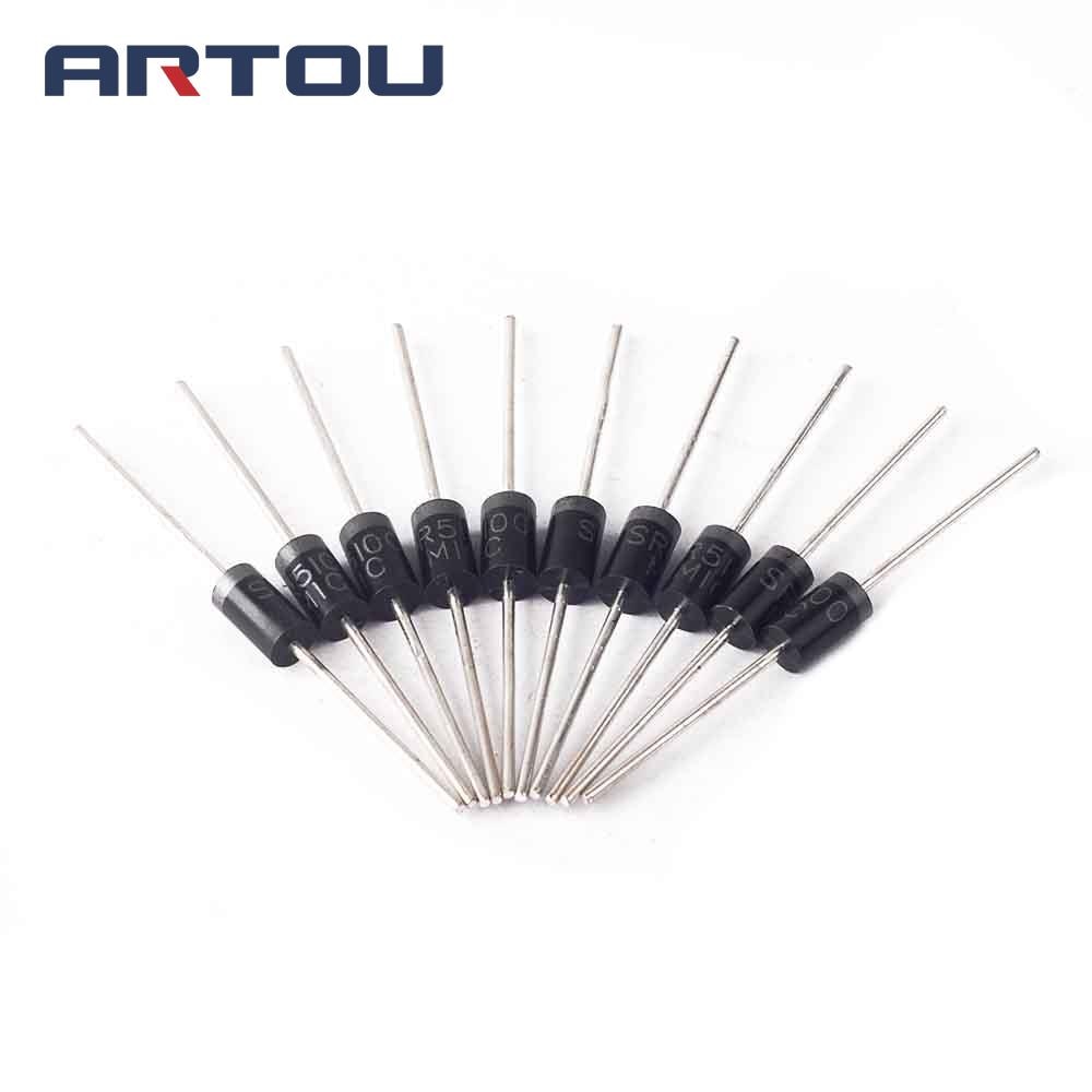 100PCS SR5100 Schottky Diode