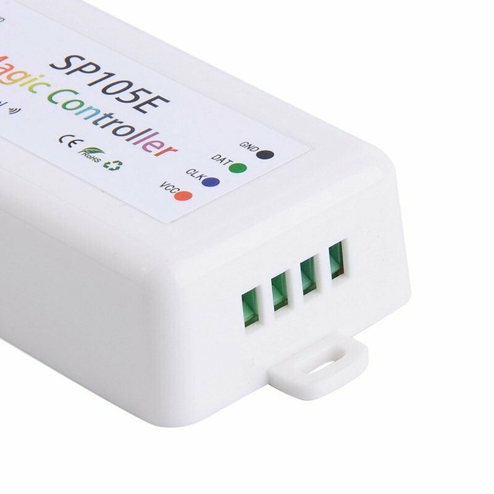 SP105E Bluetooth WS2811 WS2812B led controller DC 5 V-24 V LED SPI Controller Magie Hause APP Phone Control dimmer für LED Licht
