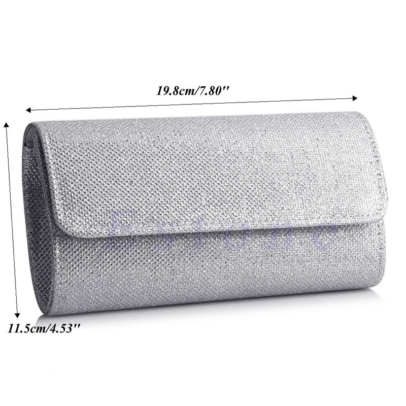 Women's Evening Shoulder Bag Bridal Clutch Party Prom Wedding Handbag