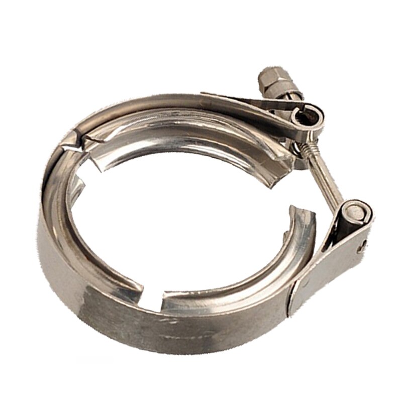 Zuczug 1.5 tum  to 6.0 tum  ss304 v band klämma med metallmutter endast för turbo avgas stuprör-klämma