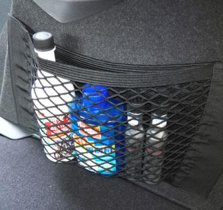 Universal Car Auto Terug Kofferbak Seat Elastische String Net Mesh Opbergtas Pocket Kooien Organizer Auto-styling