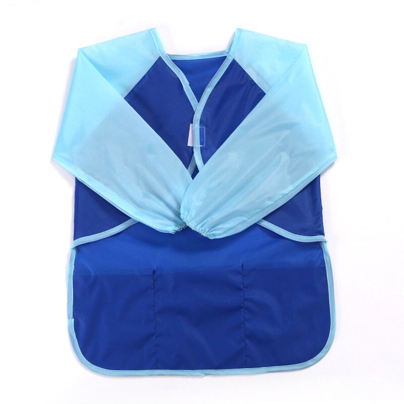 Blouse de peinture pour enfants, imperméable, Anti-usure, bavoir à manches longues, chemise de peinture, tablier d'école pour garçons et filles: style 3