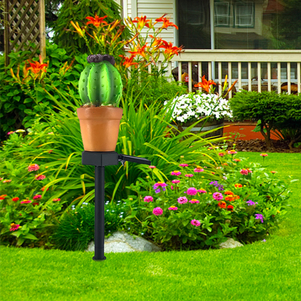 Sensor de luz para jardín lámpara de Control exterior, lámpara Solar LED de Cactus, lámpara de Sensor de luz impermeable para iluminación de jardín y patio