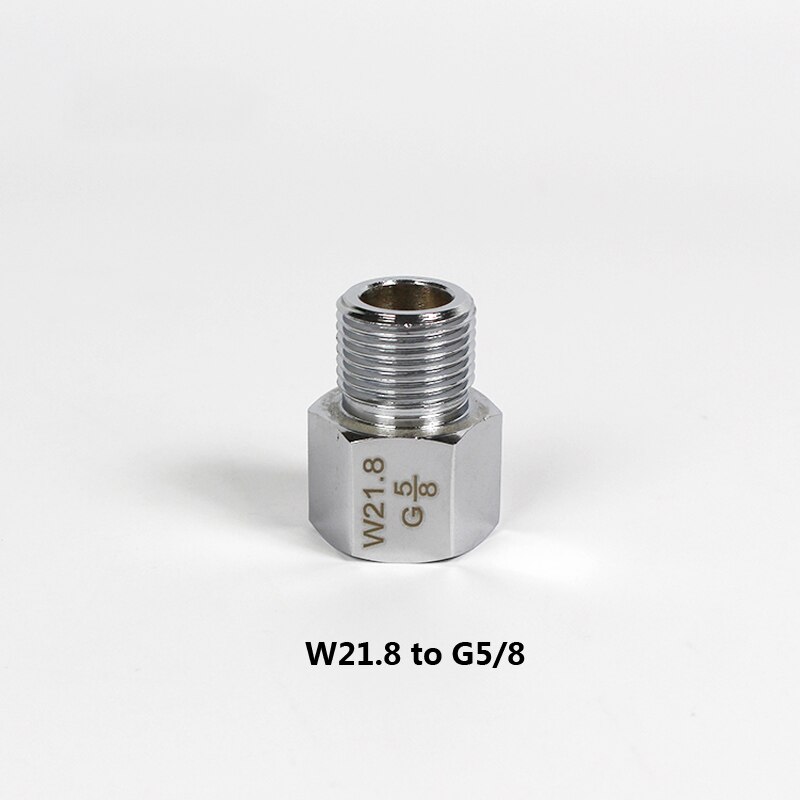 Akvarium  w21.8 to g5/8 adapter  co2 levende plante fisketank montering konventer sylinder regulator kobling leddsett tilbehørsdel