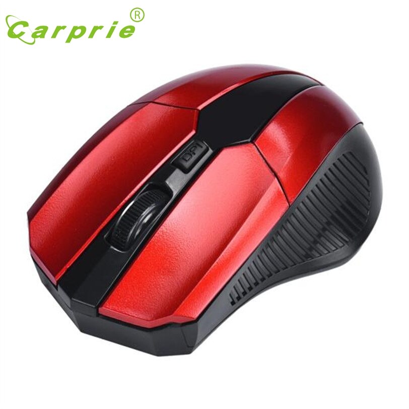 CARPRIE 2.4GHz Wireless Mouse Ergonomic Optical Mouse Cordless USB Receiver PC Computer Mice for Laptop QF28 Factory price