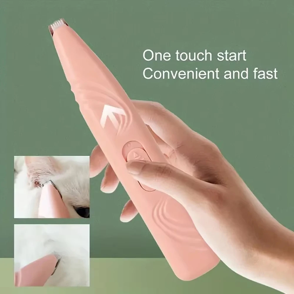 Maquinilla eléctrica para cortar el pelo para mascotas, afeitadora para el cuidado de las patas de Gato, cortadora de pelo para perros y gatos, suministros para el cuidado de mascotas