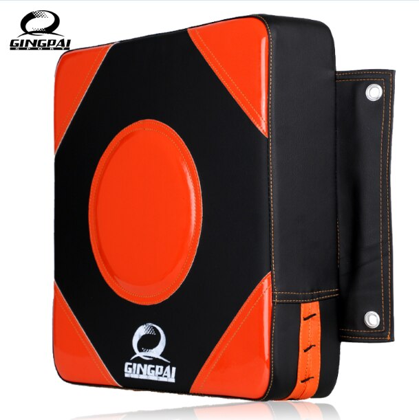 ENZHE-objetivo de pared de Taekwondo para Karate, almohadilla de pared de golpeo pesado, de Muay Thai, blanco y naranja: Naranja