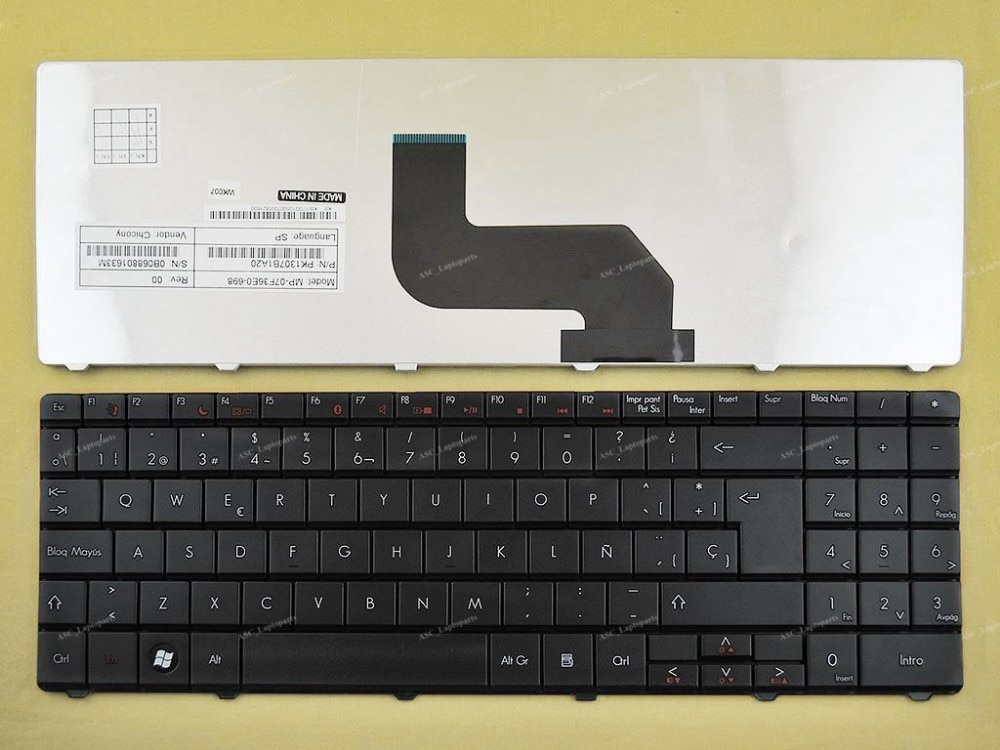Sp Spaanse Teclado Keyboard Voor Packard Bell Easynote LJ61 LJ63 LJ65 LJ67 TJ61 TJ62 TJ64 TJ65 TJ66 TJ67 Laptop zwart