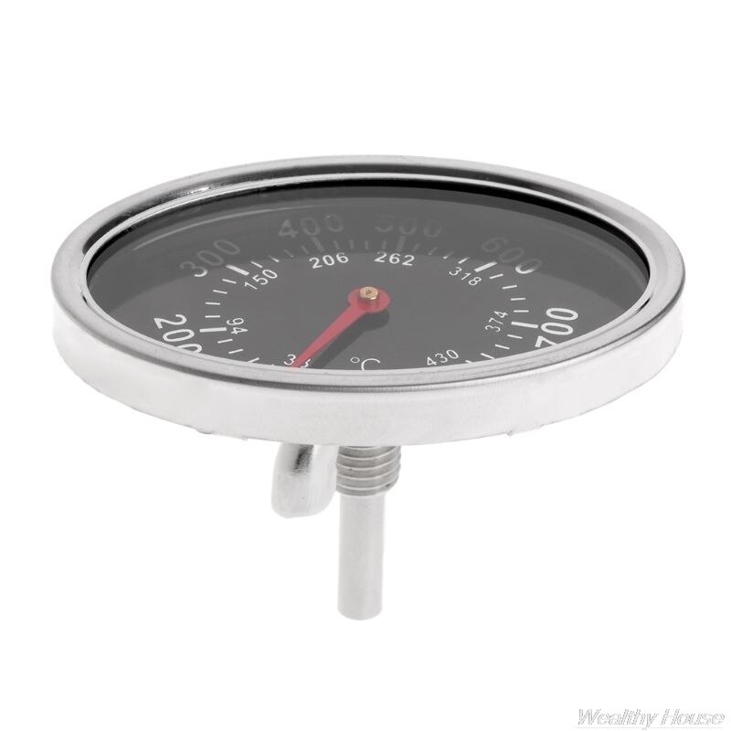 800 ℉ oval bbq pit røyker grill termometer urskive temperaturmåler erstatning  d23 20