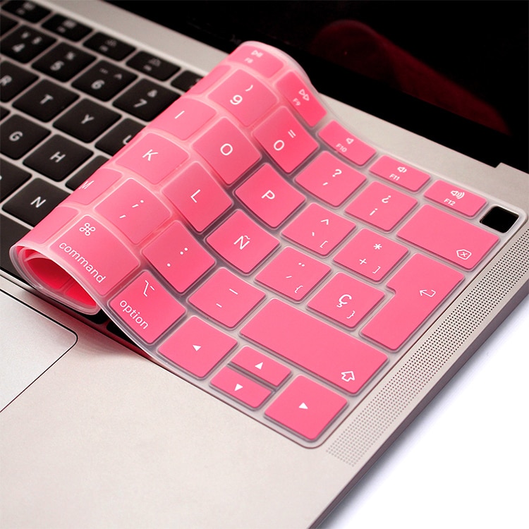Spanish EU Teclado Keyboard Protector Cover Protective Skin For Apple MacBook Air 13 13.3 Inch A1932 Touch Fingerprint
