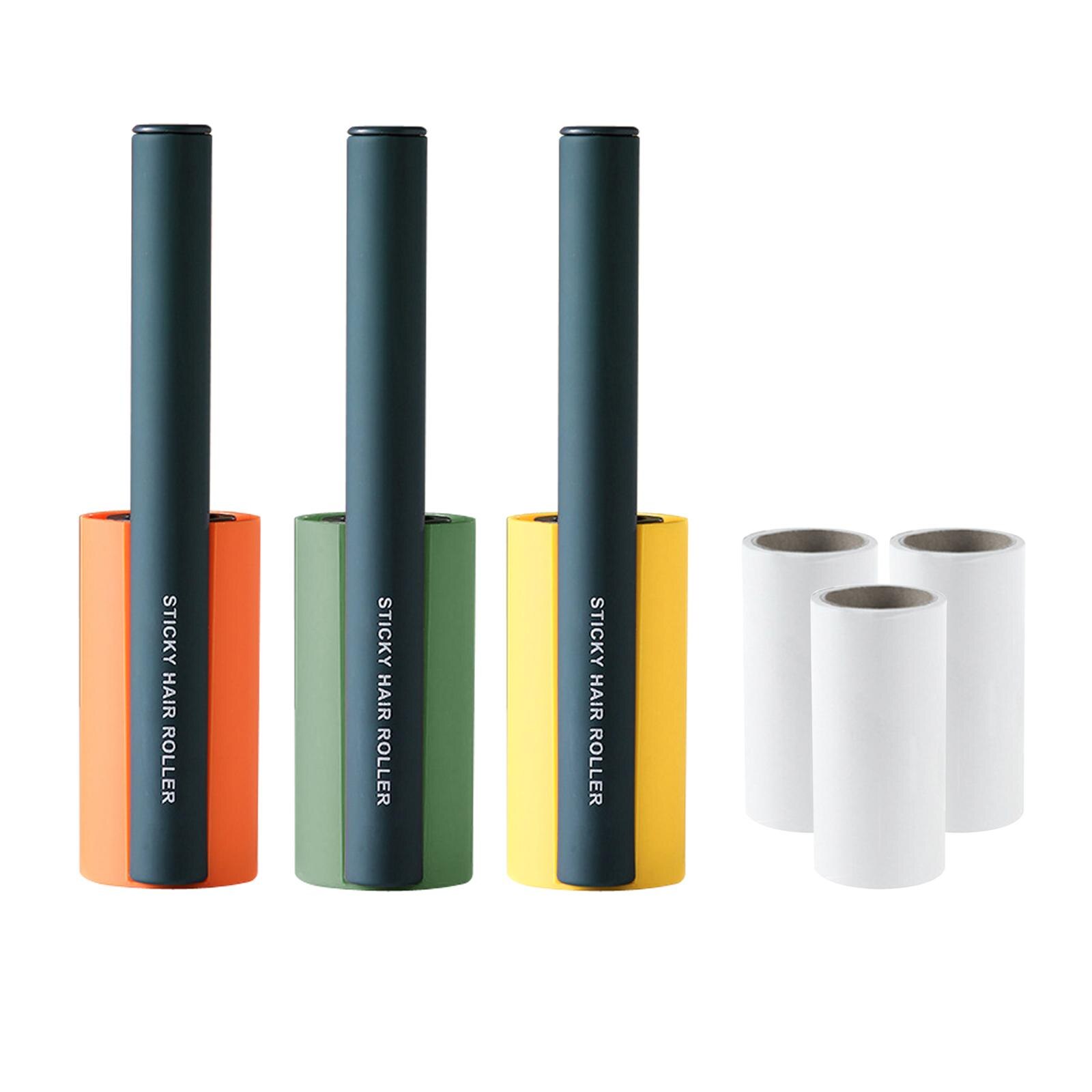 Sticky Lint Roller Wasbare Sterke Stickness Dust Pet Hair Remover Voor Kleding Tapijt Meubels Reinigen Stof Pluizenborstel