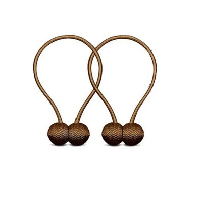 2 stuks Gordijn Gesp Magneet Bal Gordijn Vastzetmogelijkheden Terugloopsper Gesp Clips Gordijn Kerst Decoratieve Home Accessories: Coffee