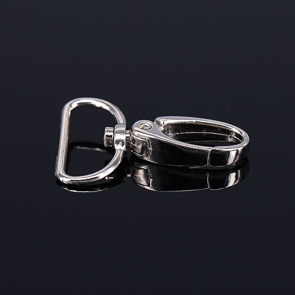 45*30mm Verzilverd Metalen Trigger Snap Swivel Hardware Haak Sluiting Naaibenodigdheden voor Bag Key Ring 100 stuk/K386