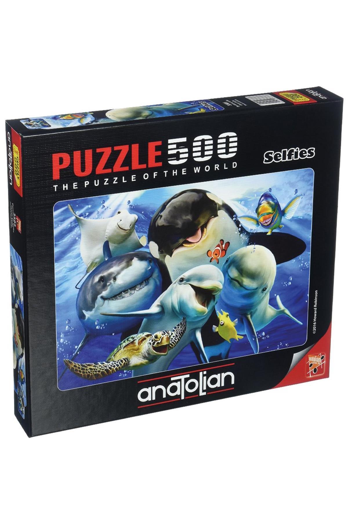 3585 deep inside Selfıe 500Pcs Puzzle / Anatolian