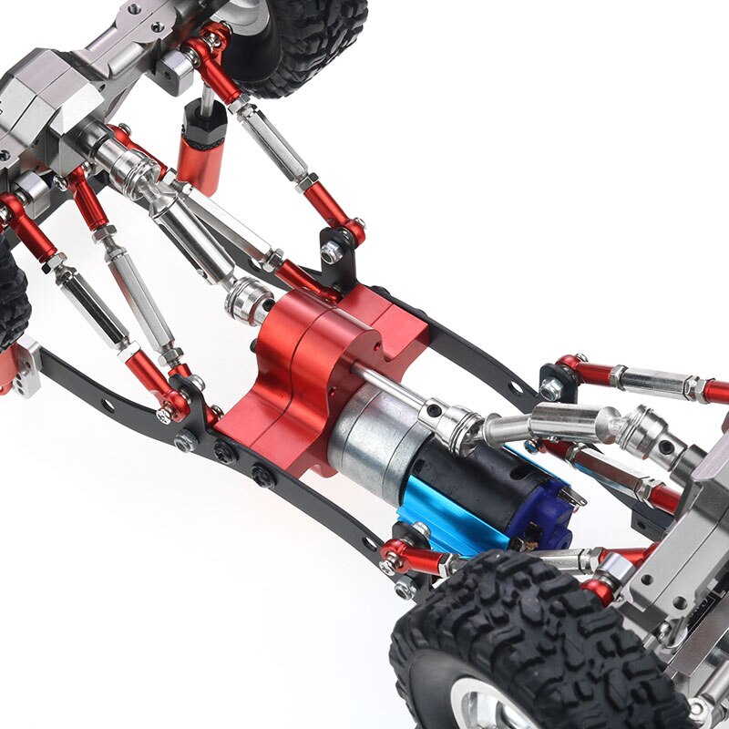Boîte de vitesses de Transmission en métal 370 moteur avec accessoires de mise à niveau de l'arbre d'entraînement pour voiture WPL C14 C24 B24 B36 MN D90 MN99S RC