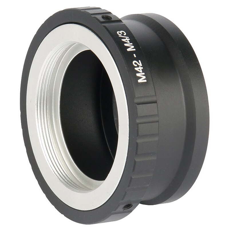 1 Pcs 6 X 6 X 3.2Cm Adapter Ring & 1 Pcs 5.9 X 3Cm Lens Adapter Ring M42-M4/3