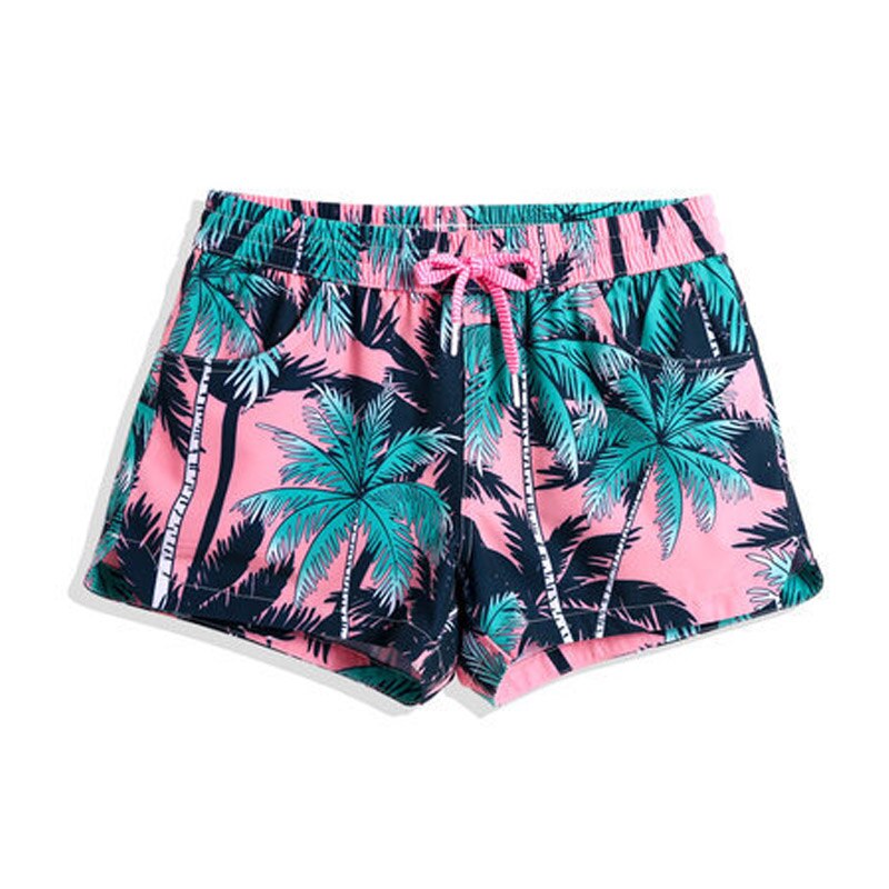 verano Coco árbol de talla grande liner bermuda hombres deportes cortos pareja playa pantalones cortos para hombres liner shorts: MULTI / S