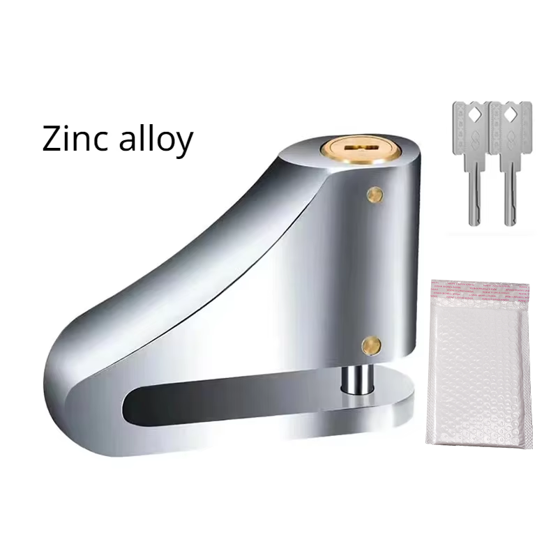 Lucchetti per ruote per scooter per moto Lucchetti per freni a disco Lucchetti per mozzi Accessori per la sicurezza dei veicoli elettrici per biciclette Lucchetto per moto: Lavanda