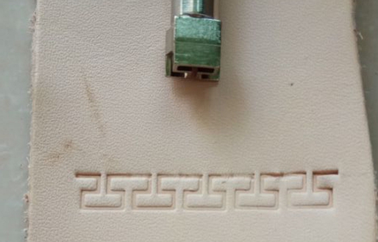 Hand-work unique leather working tools carving punches stamp craft making high steel